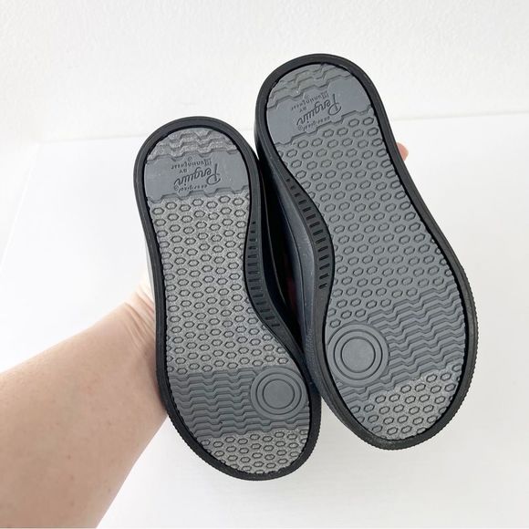 Original Penguin Junior Black Slip on Lace Up Sneakers 9 - Picture 4 of 5